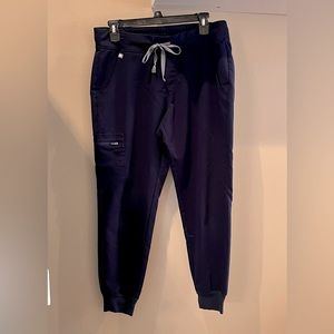 Figs Zamora Jogger- Navy blue Medium Petite scrub bottoms